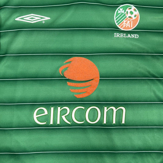 Republic Of Ireland 2003/2004 Home Football Shirt Men’s Large - Football Shirt Kingdom