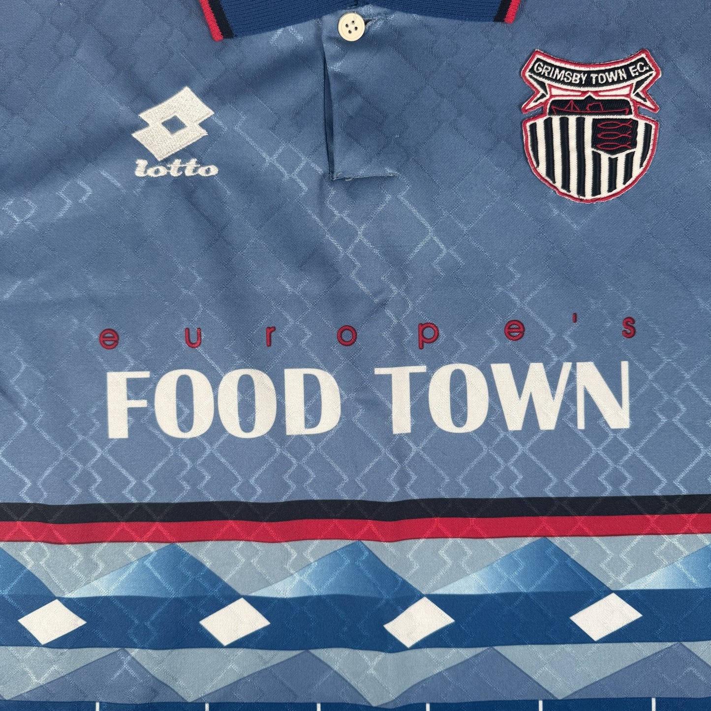 Grimsby Town 1996/1997 Away Football Shirt  Large