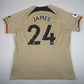 JAMES 24 Chelsea 2022/2023 Third Football Shirt  Men’s XL