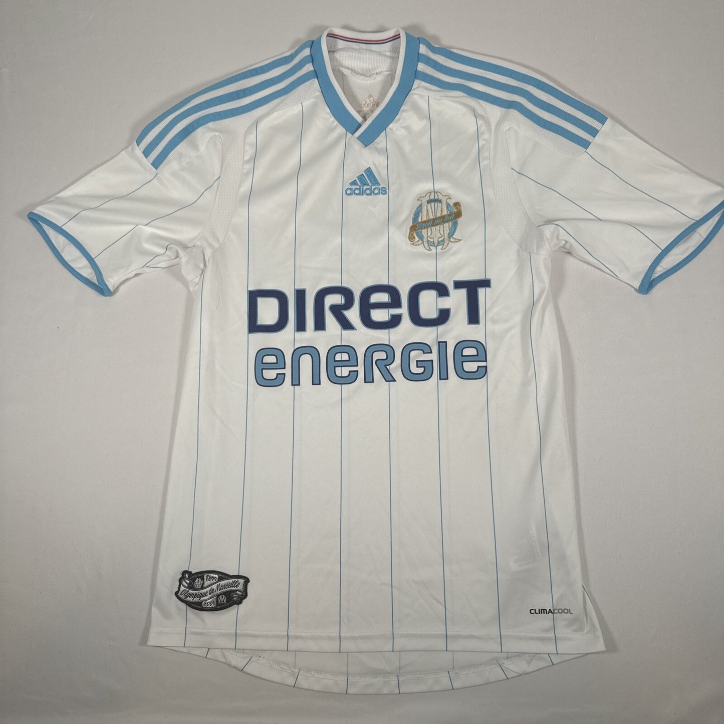olympique marseille 2009 2010 home football shirt small2