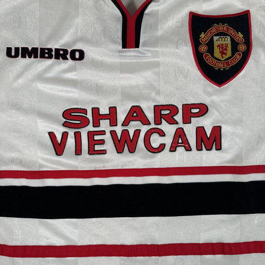 Manchester United 1997/1998/1999 Away Football Shirt Men’s Medium