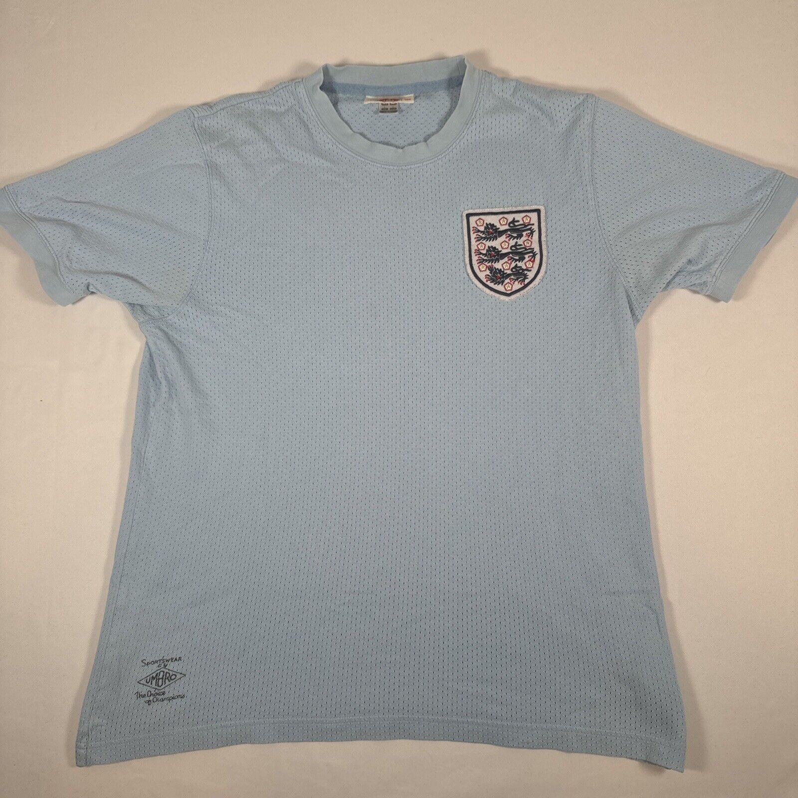 official moore 6 england 1970s third football shirt umbro large3
