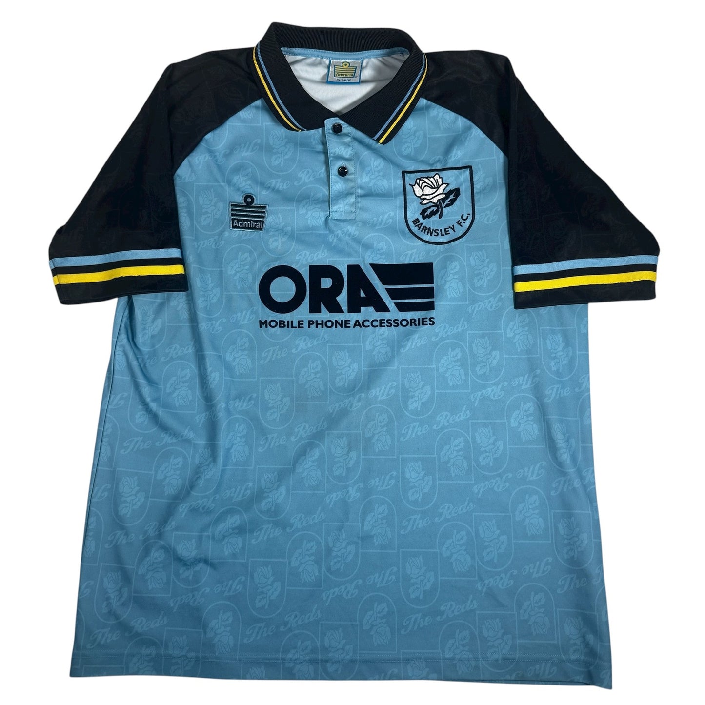 Official Admiral Retro Barnsley 1996/1997 Away Football Shirt  XL