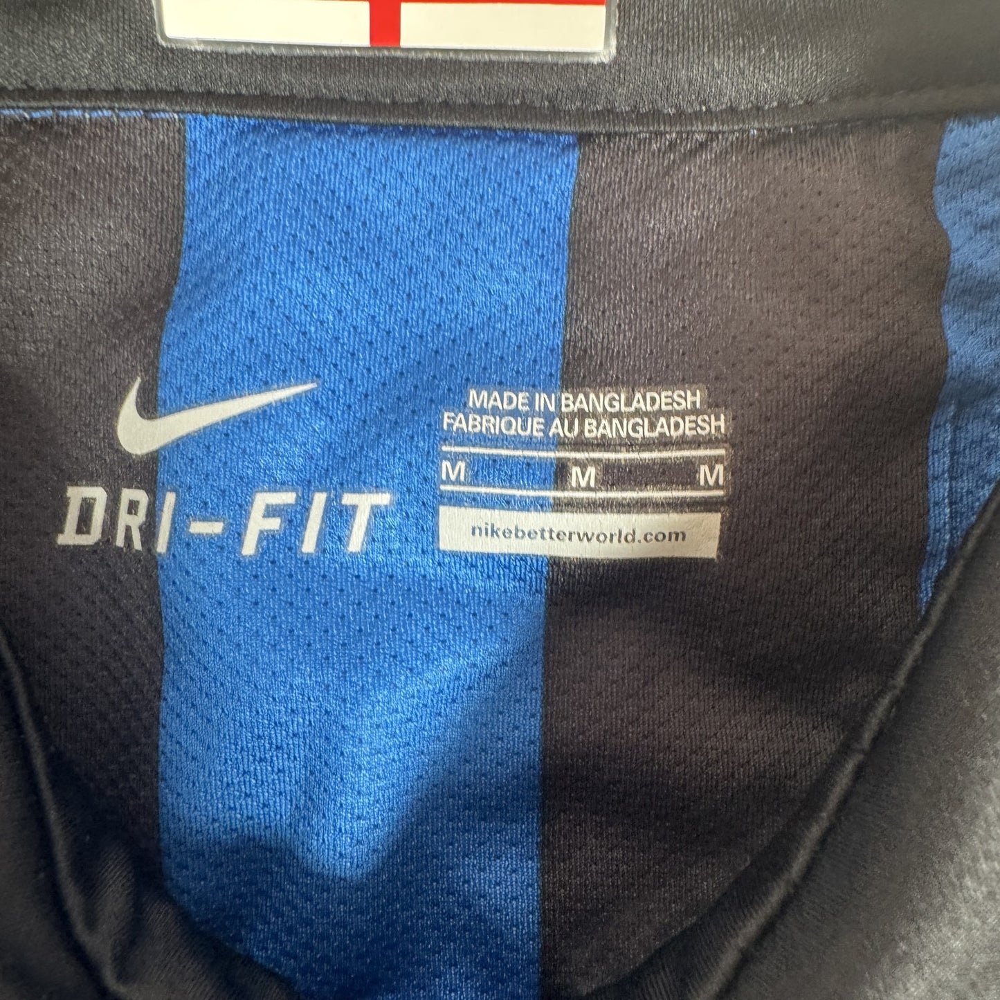 Inter Milan 2011/2012 Home Football Shirt  Medium
