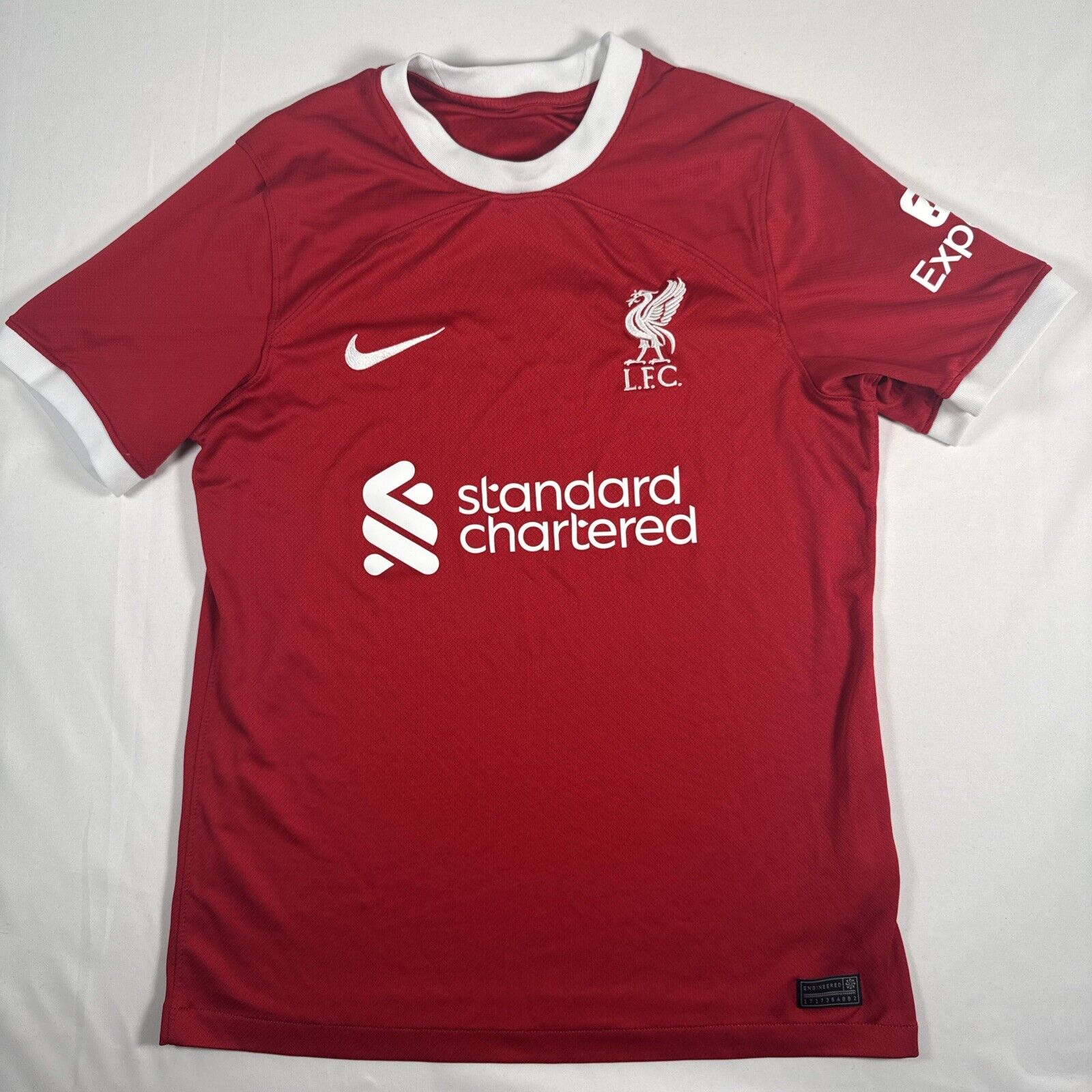 liverpool 2023 2024 home football shirt men s medium 12