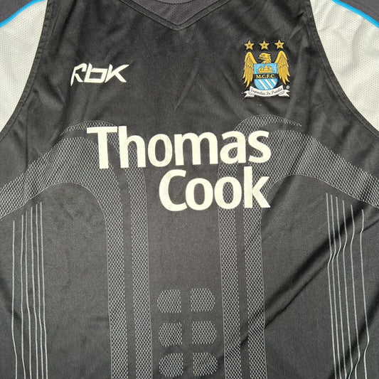 Manchester City 2006/2007 Away Football Shirt   Large - Football Shirt Kingdom