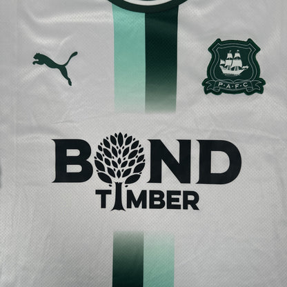 Plymouth Argyle 2023/2024 Away Football Shirt 3XL XXXL — front close-up