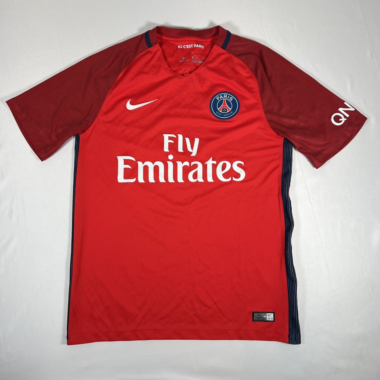 psg paris saint germain 2016 2017 away football shirt men s medium2