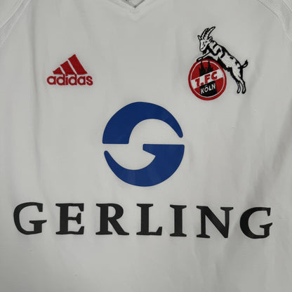 1. FC Koln Cologne 2005/2006 Home Football Shirt Small / XL Boys — front close-up