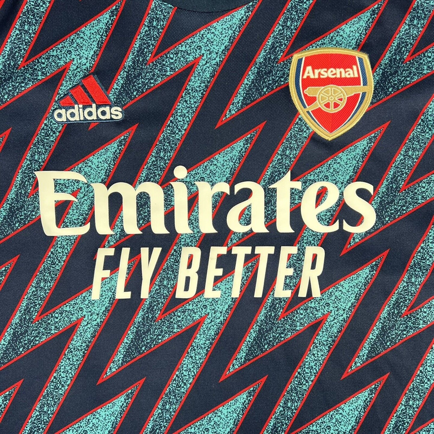 Arsenal 2021/2022 Third Football Shirt  Men’s Medium - Football Shirt Kingdom