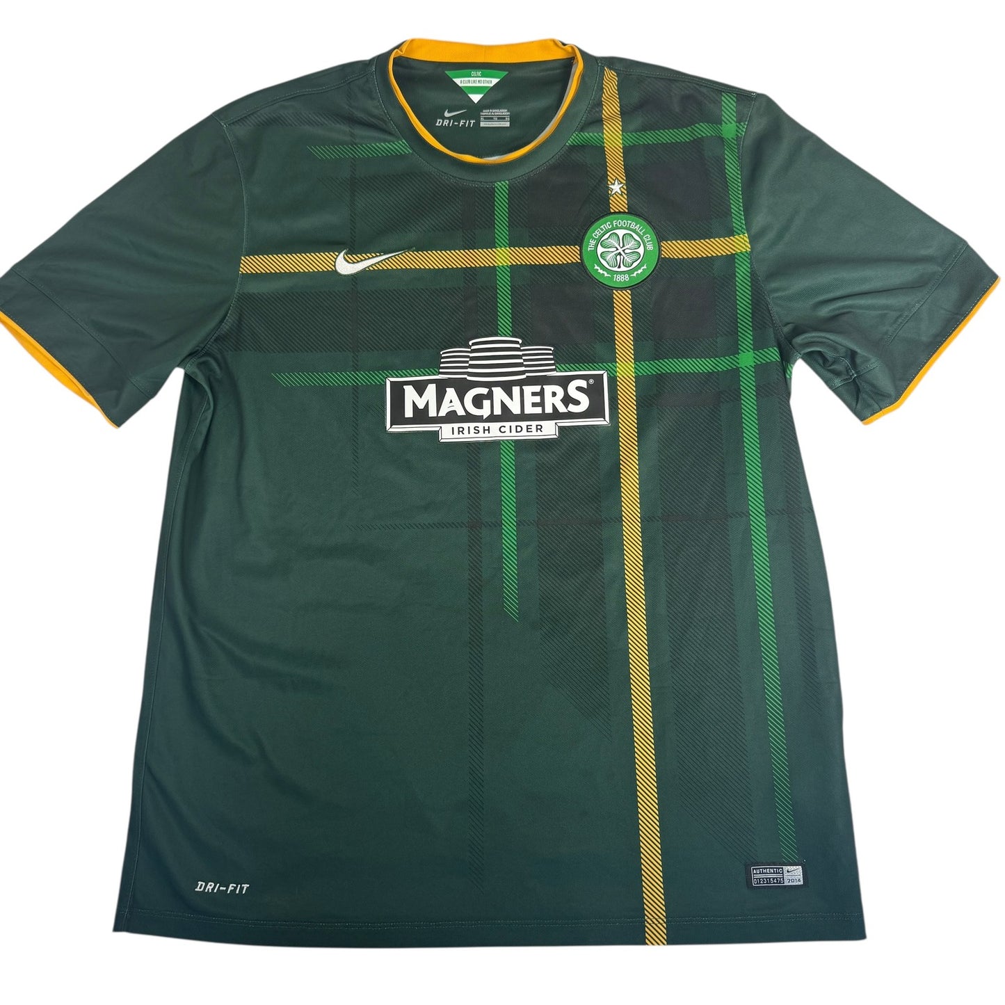 Celtic 2014/2015 Away Football Shirt  XL