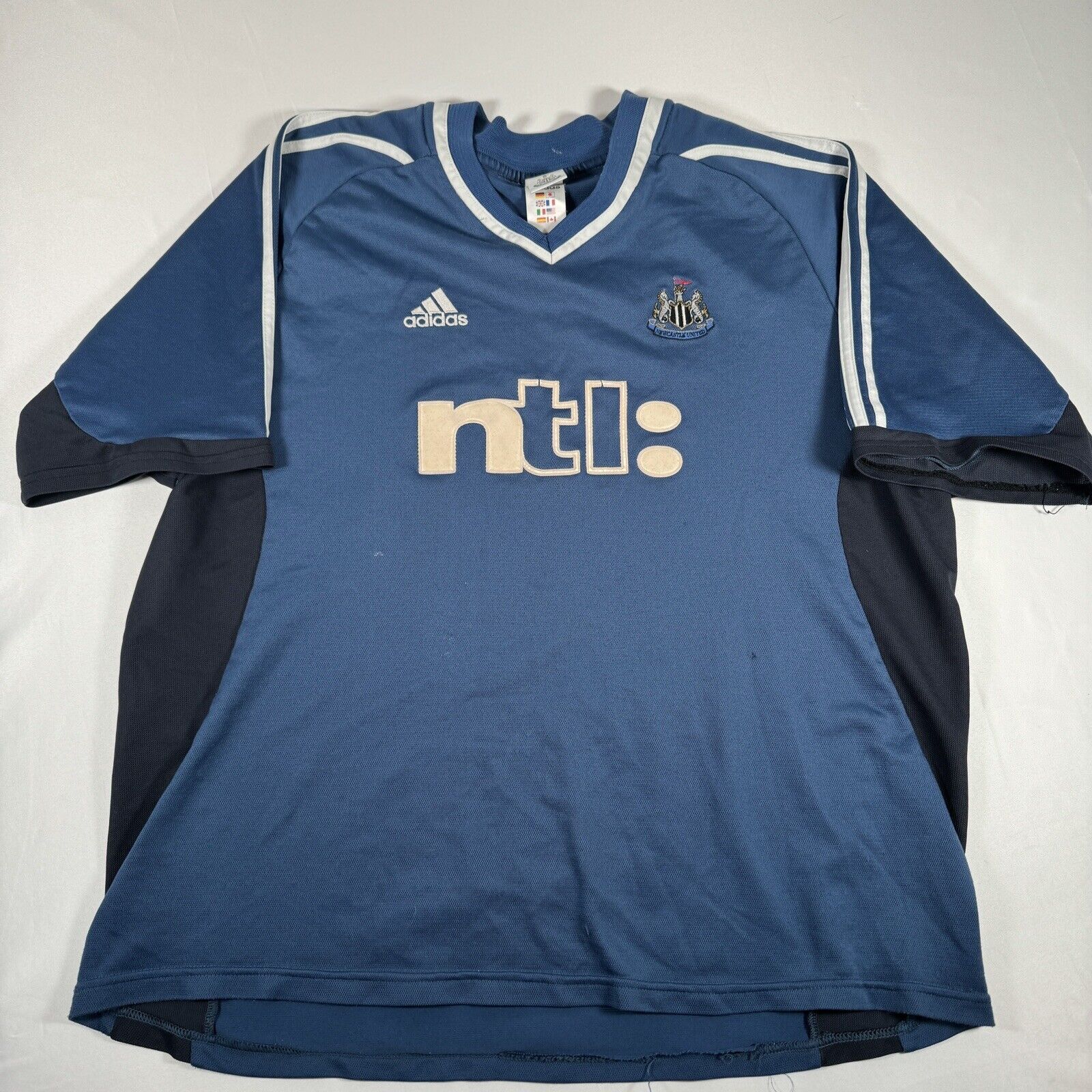 newcastle united 2001 2002 away football shirt xxl2