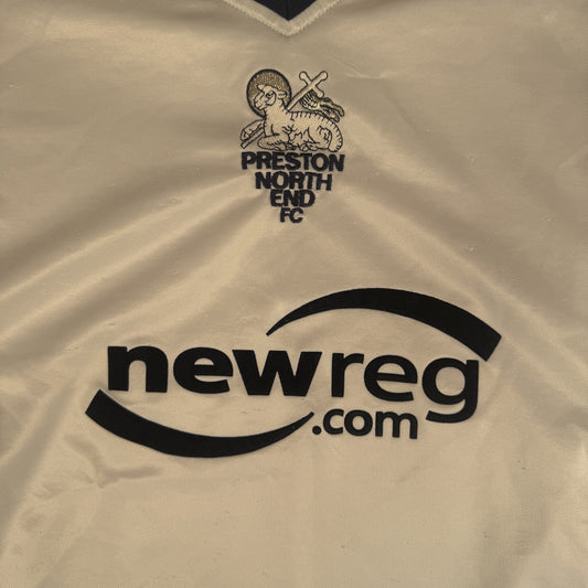 Preston North End 2002/2003 Home Football Shirt  Medium