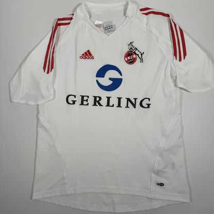1. FC Koln Cologne 2005/2006 Home Football Shirt Small / XL Boys — full front view