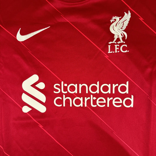 Liverpool 2021/2022 Home Football Shirt   Large BNWT - Football Shirt Kingdom