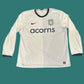 aston villa 2009 2010 away football shirt long sleeve xxl 2x2