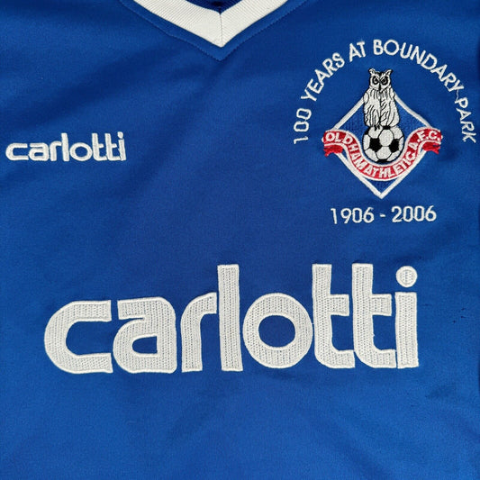 Oldham Athletic 2005/2006 Home Football Shirt   XL - Football Shirt Kingdom