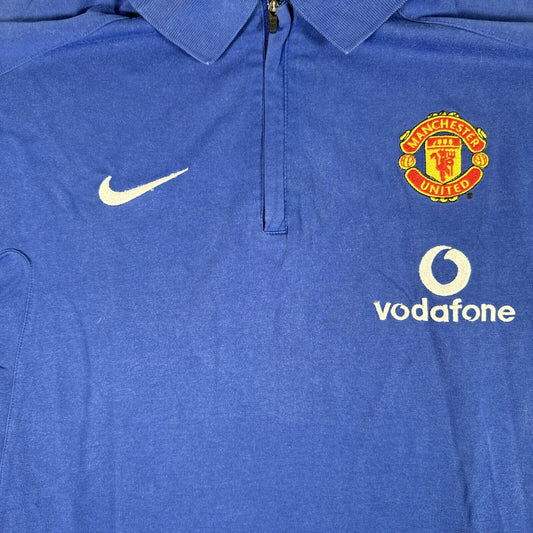 Manchester United 2005/2006 Polo Training Football Shirt Medium