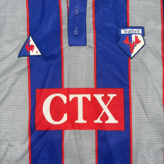 Watford 1998/1999 Away Football Shirt  Men’s XL - Football Shirt Kingdom