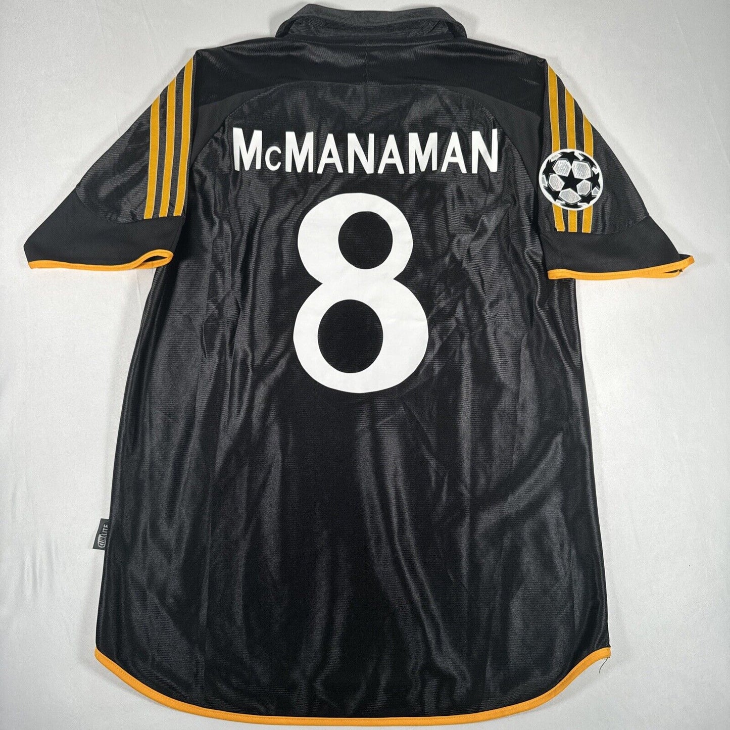 McMANAMAN 8 Real Madrid 1999/2000/2001 Third Football Shirt Large