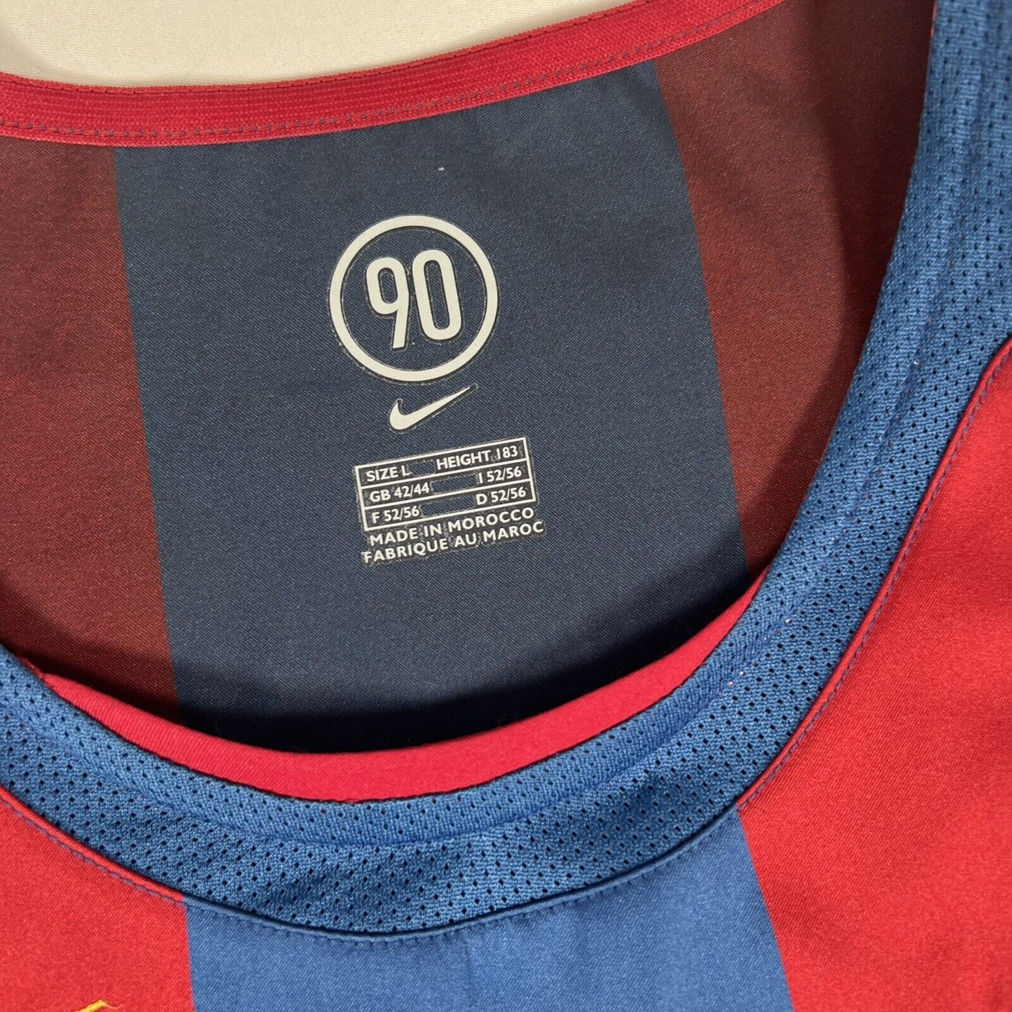 barcelona 2004 2005 home football shirt men s large4