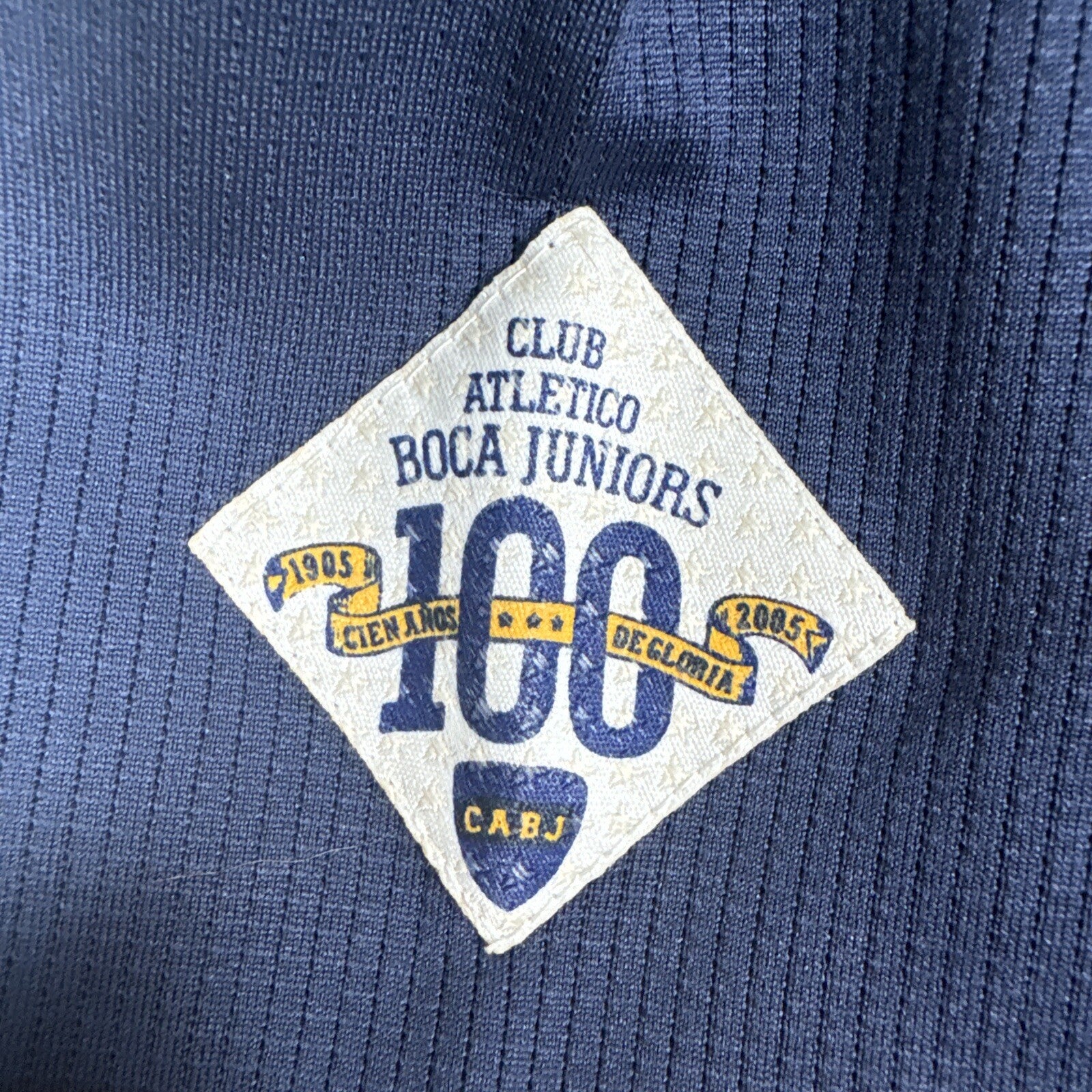 Boca Juniors 2005/2006 Centenary Football Shirt Men’s Medium - Football Shirt Kingdom
