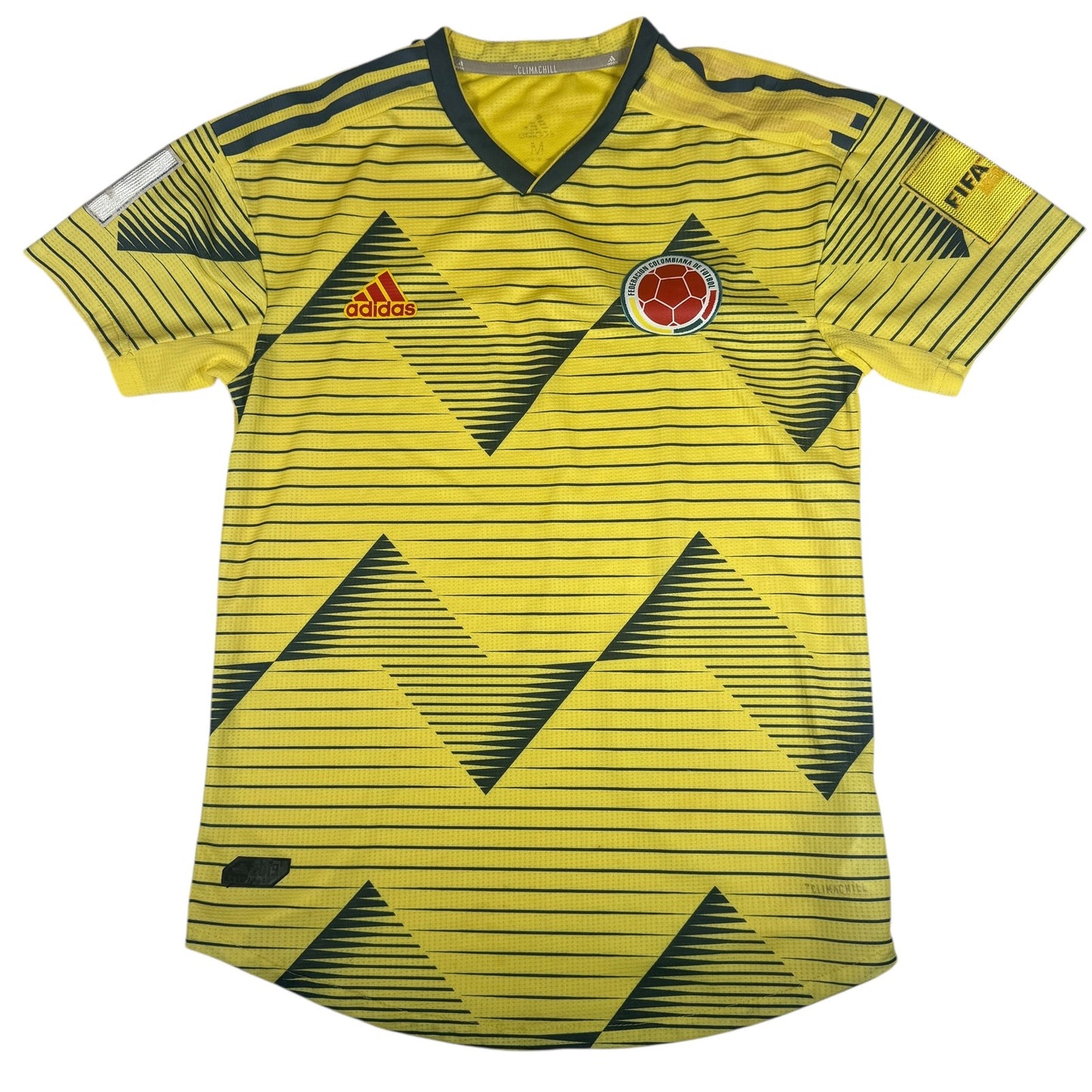 Colombia 2019/2020 Home Player Spec Football Shirt  Medium
