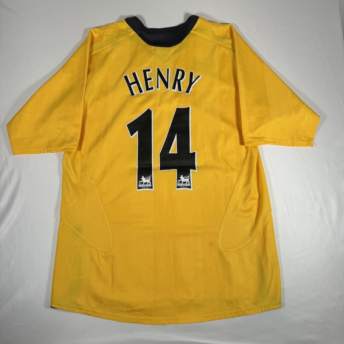henry 14 arsenal 2005 2006 away football shirt large4