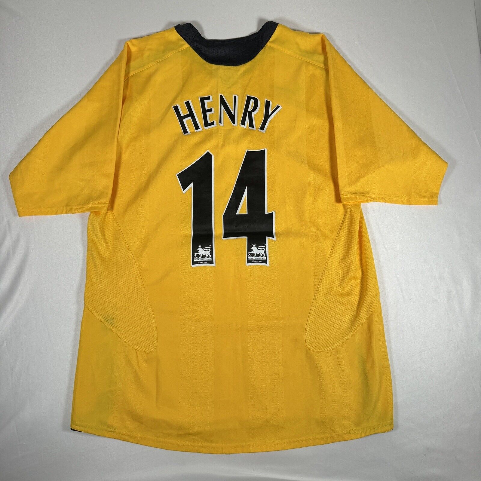 henry 14 arsenal 2005 2006 away football shirt large4
