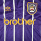 Manchester City 1992/1993/1994 Away Football Shirt Men’s XXL - Football Shirt Kingdom