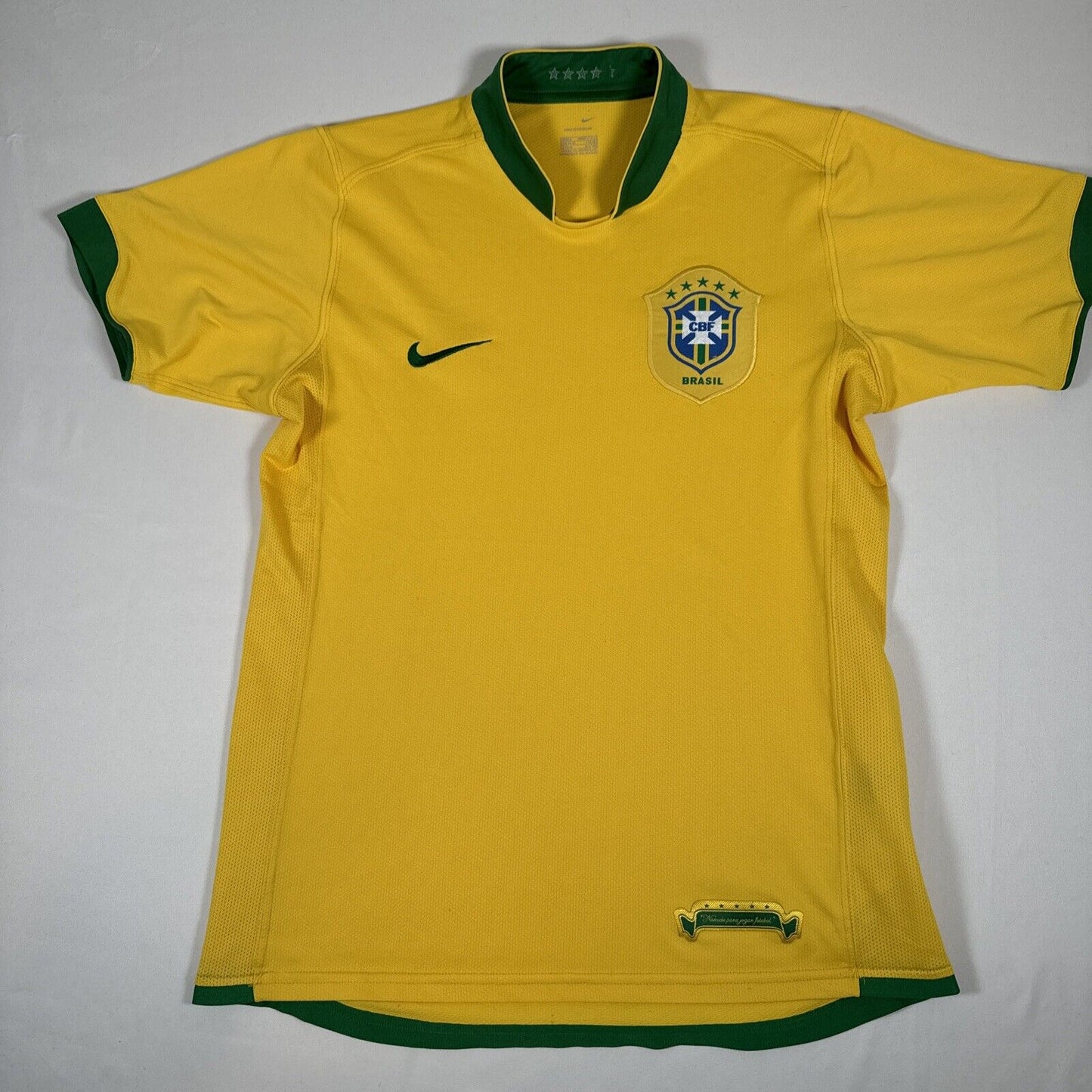 brazil 2006 2007 2008 home football shirt men s small2