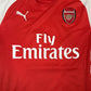 RAMSEY 16 Arsenal 2014/2015 Home Football Shirt Men’s Medium