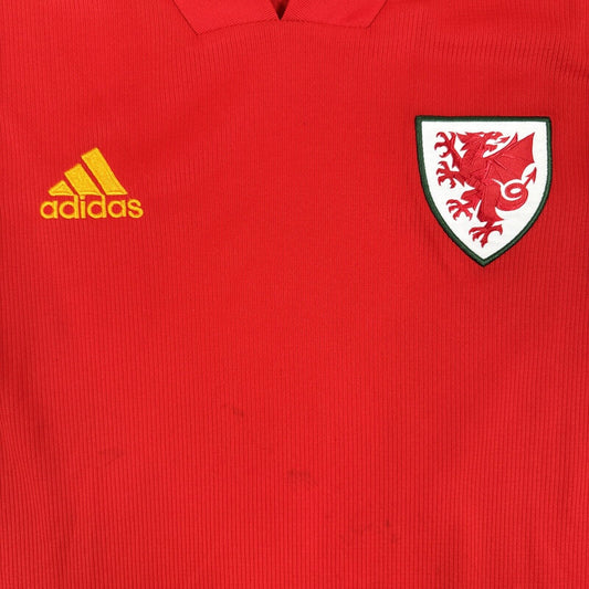 Wales 2020/2021/2022 Home Football Shirt Men’s Medium - Football Shirt Kingdom