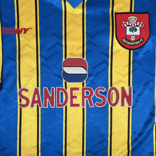 southampton 1995 1996 1997 away football shirt men s xl1
