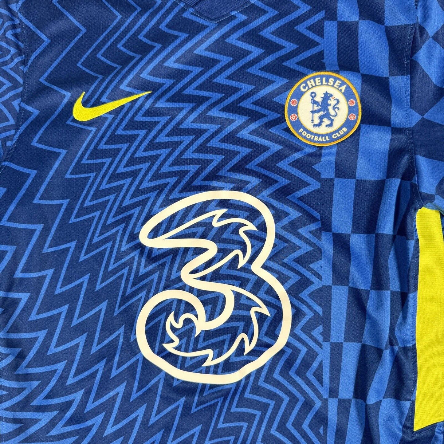 Chelsea 2021/2022 Home Football Shirt  Men’s Small - Football Shirt Kingdom