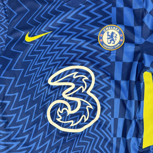 Chelsea 2021/2022 Home Football Shirt  Men’s Small - Football Shirt Kingdom