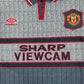Manchester United 1995/1996 Away Football Shirt  Medium - Football Shirt Kingdom