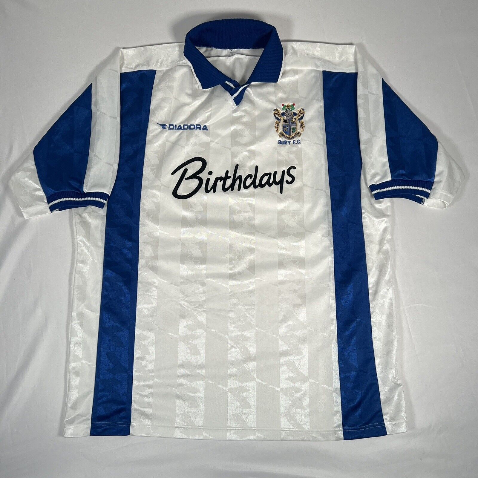 bury 1999 2000 2001 home football shirt men s medium2