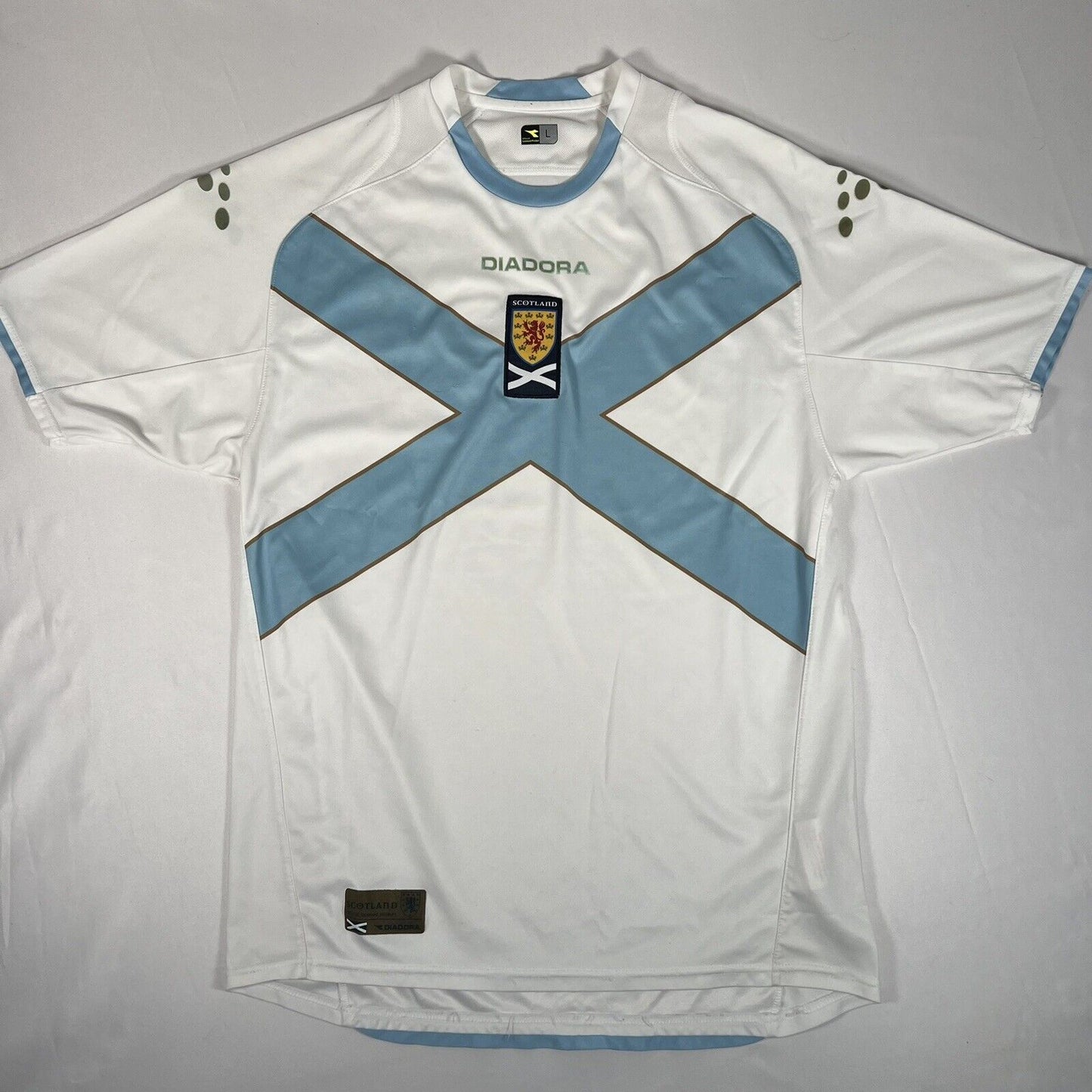 scotland 2007 2008 away football shirt men s large2