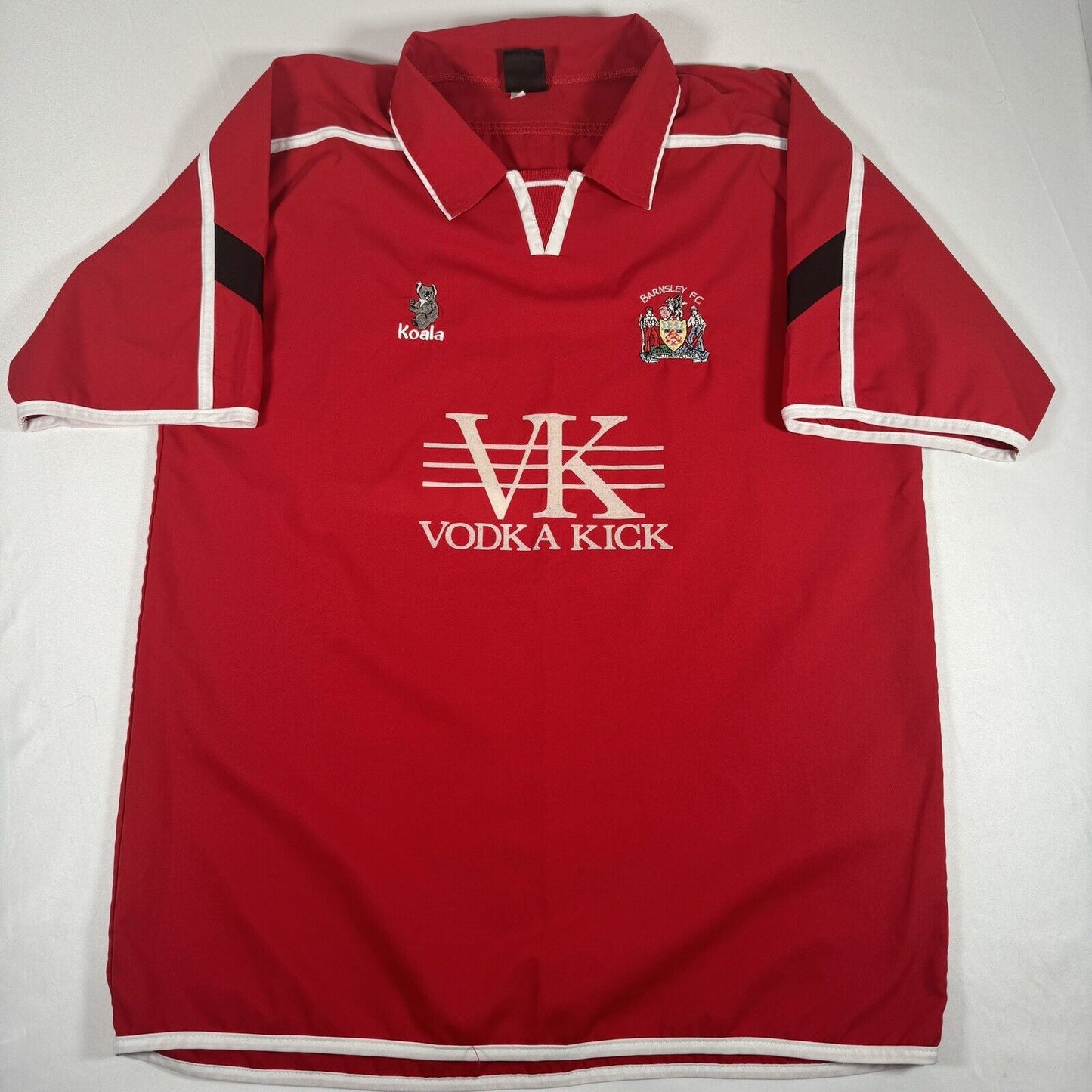 barnsley 2004 2005 home football shirt men s large2