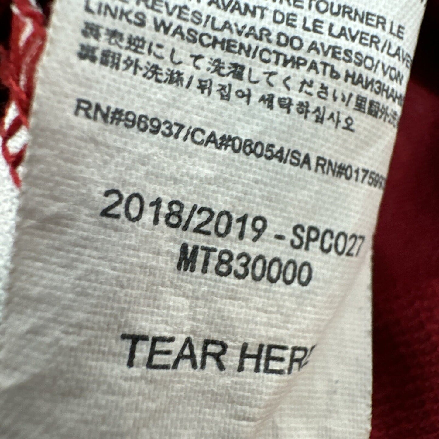 liverpool 2018 2019 home football shirt men s xl4