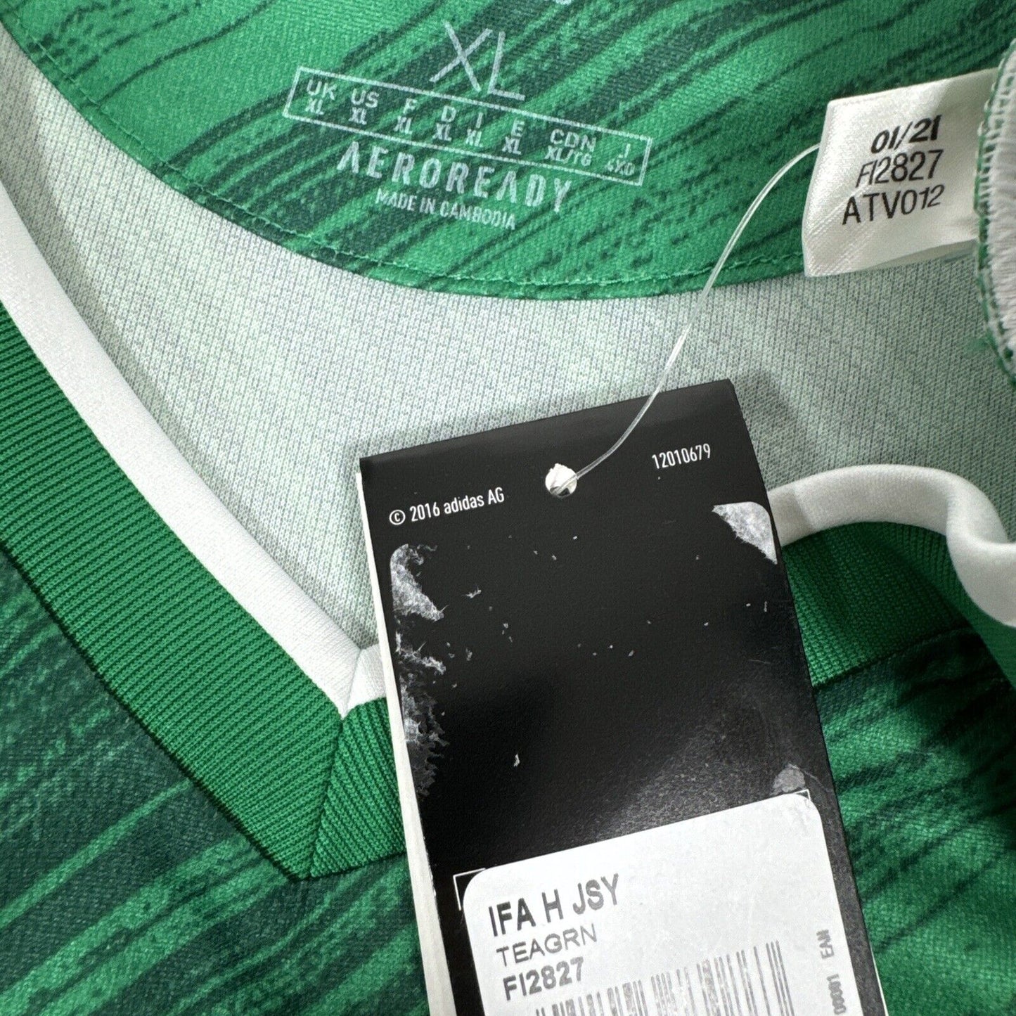 northern ireland 2020 2021 2022 home football shirt men s bnwt xl4