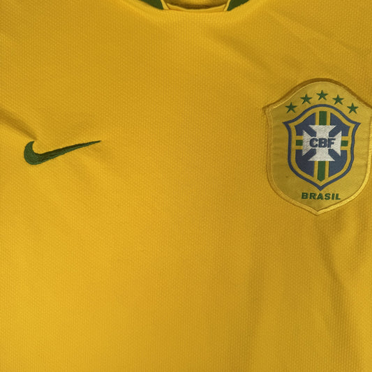 Brazil 2006/2007/2008 Home Football Shirt  Medium