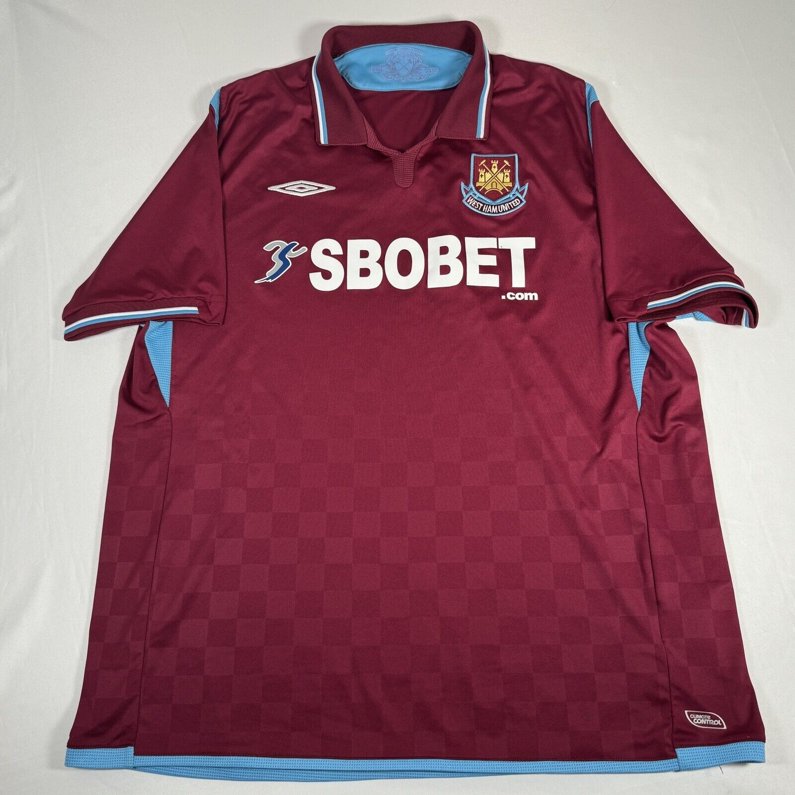 west ham united 2009 2010 home football shirt men s xxl2