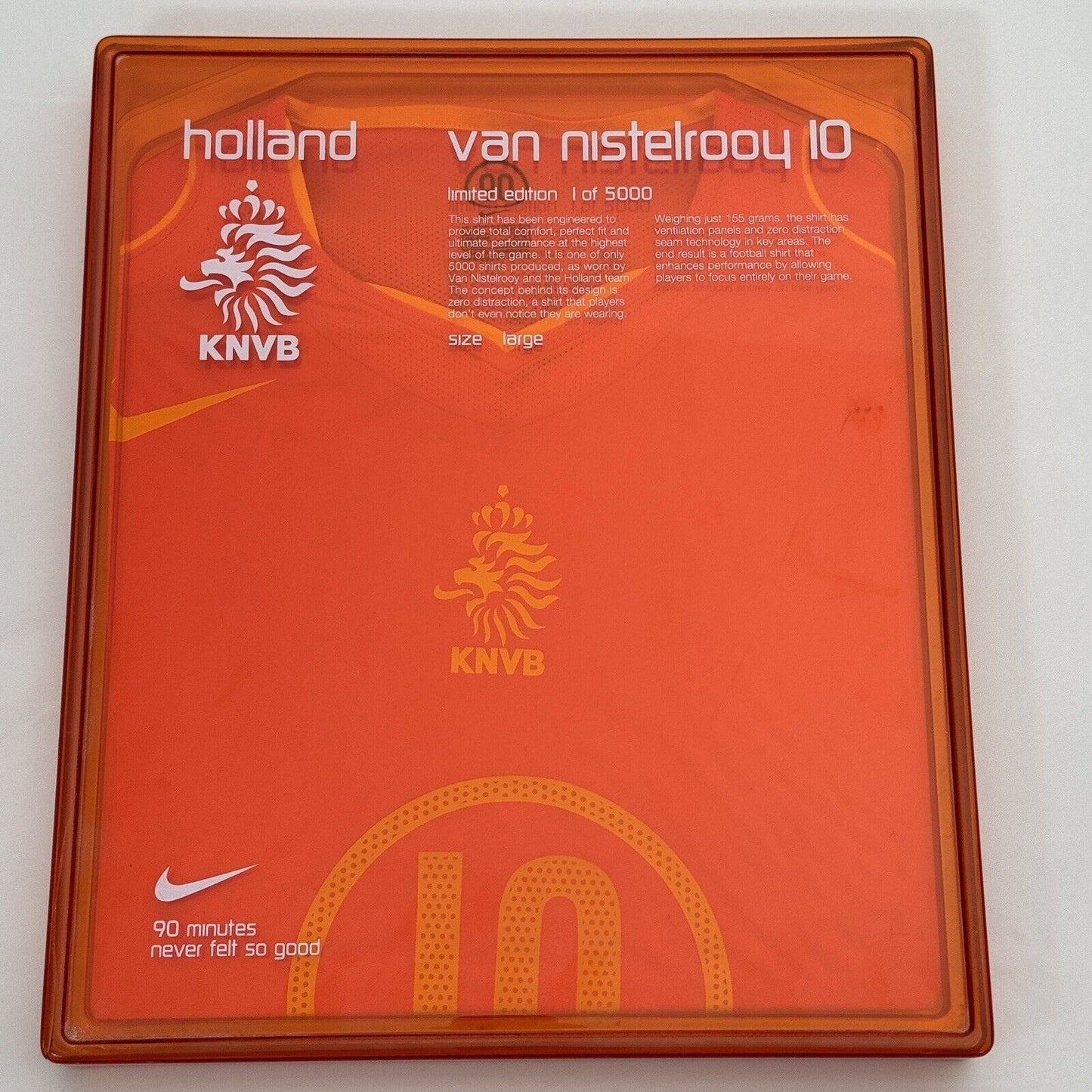 v.NISTELROOY Netherlands 2004/2005/2006 T90 Limited BNWT Holland Football Shirt