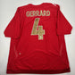 gerrard 4 england 2006 2007 2008 away football shirt men s xxl 2xl2