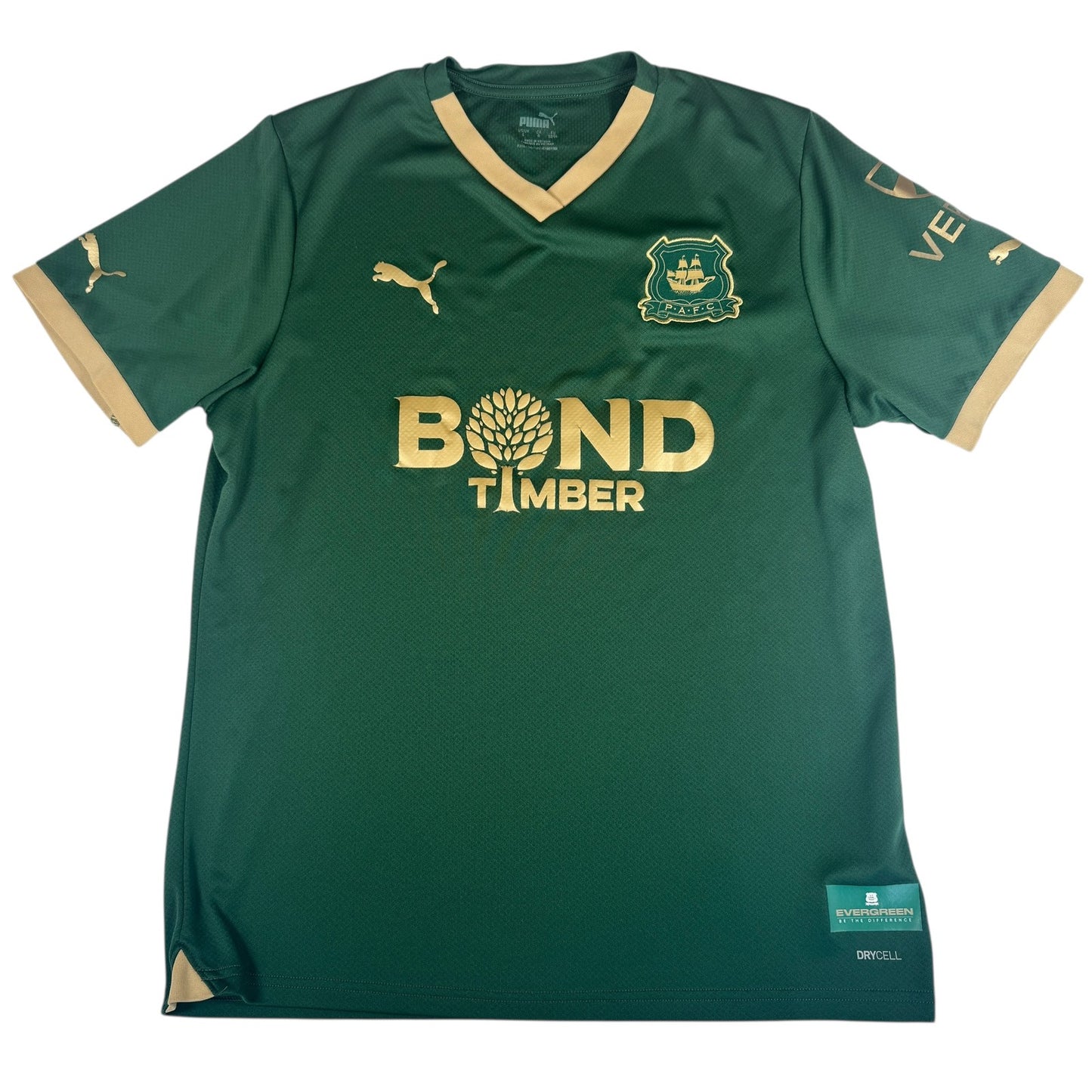 Plymouth Argyle 2023/2024 Home Football Shirt  Large