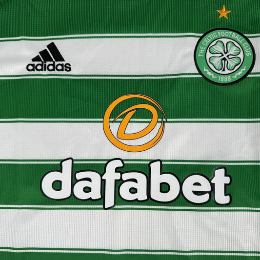 Celtic 2021/2022 Home Football Shirt   Large - Football Shirt Kingdom