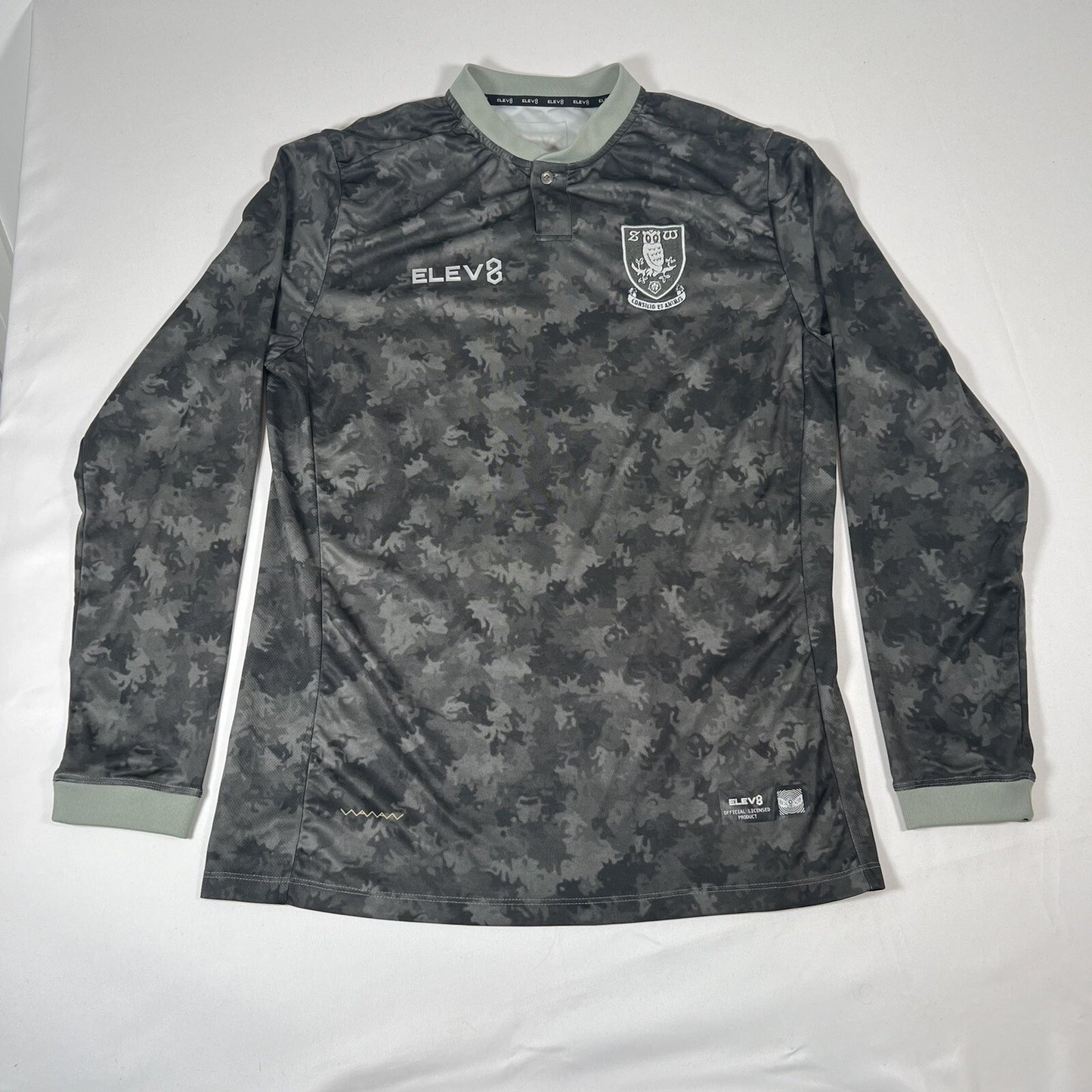 sheffield wednesday 2020 2021 away football shirt long sleeve medium 12