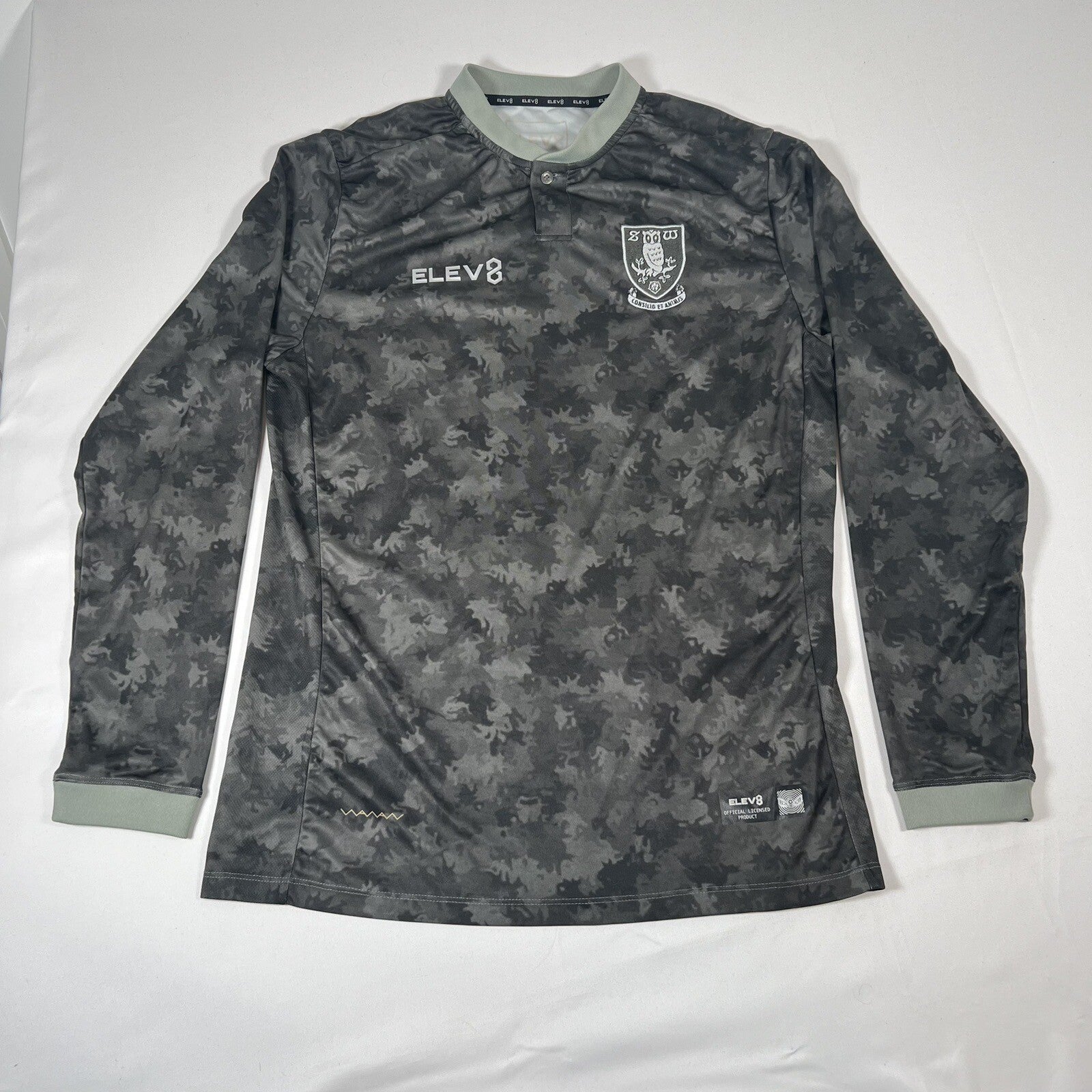 sheffield wednesday 2020 2021 away football shirt long sleeve medium 12
